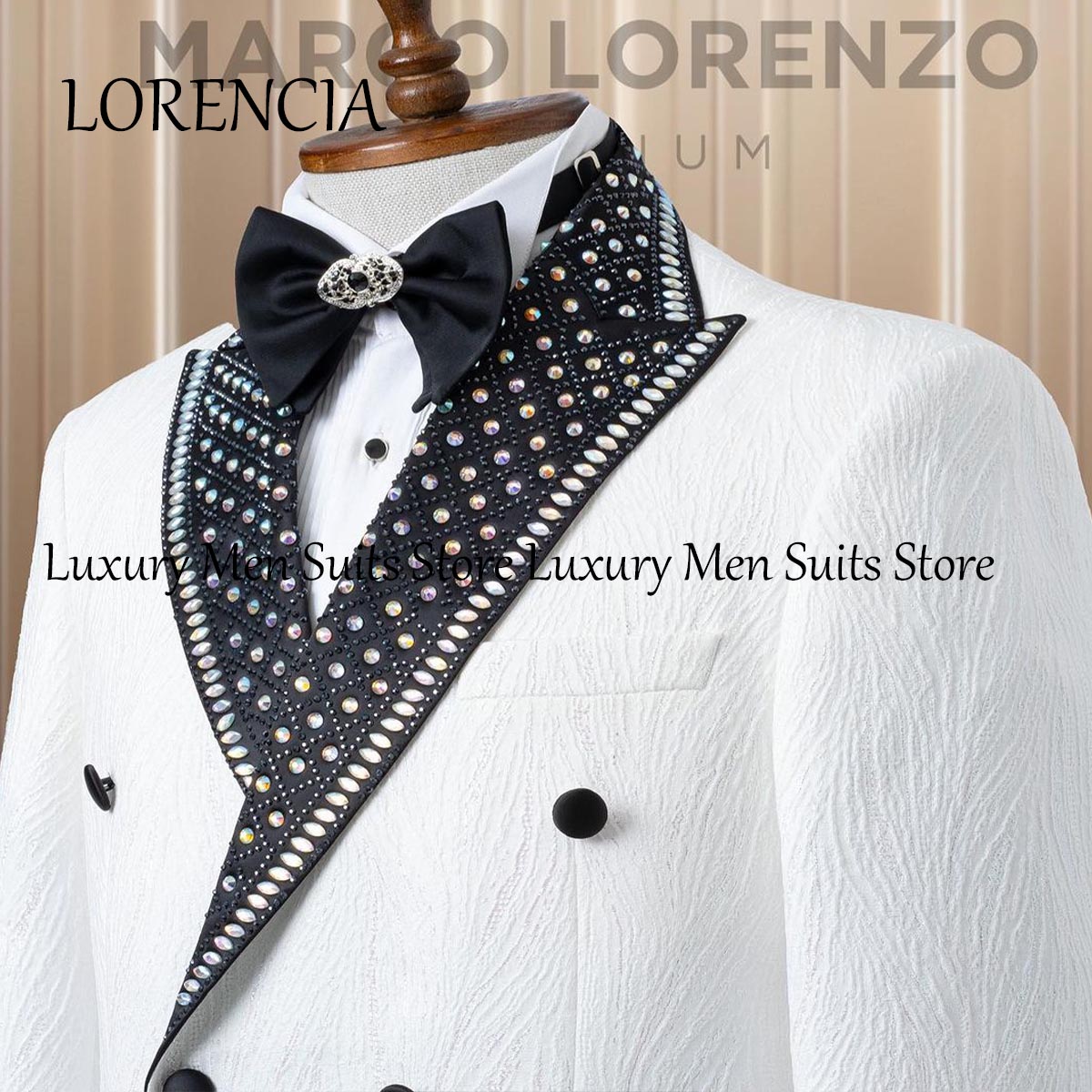 Luksusowe smokingi męskie z kr – Men Grooming Outfit recenzja i cena